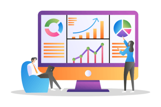 Copy of Colored Gradient Illustration Data Analysis Instagram Story (1080 x 1080 px) (800 x 400 px) (600 x 400 px)